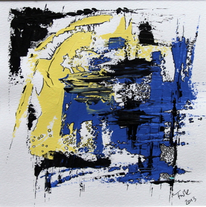 Scribble Art 40x40 cm 2